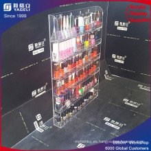 Transparente Acrylic Nail Polish Display titular